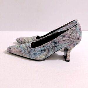 Monzo & Franco - multicolor Low Square Heel - Size 8.5